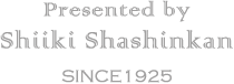 Preseted by Shiiki Shashinkan